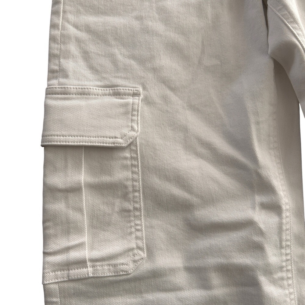 Express Ladies‎ Size 4R Y2K Style Preppy Relaxed White Straight low Rise Jeans - Picture 7 of 16